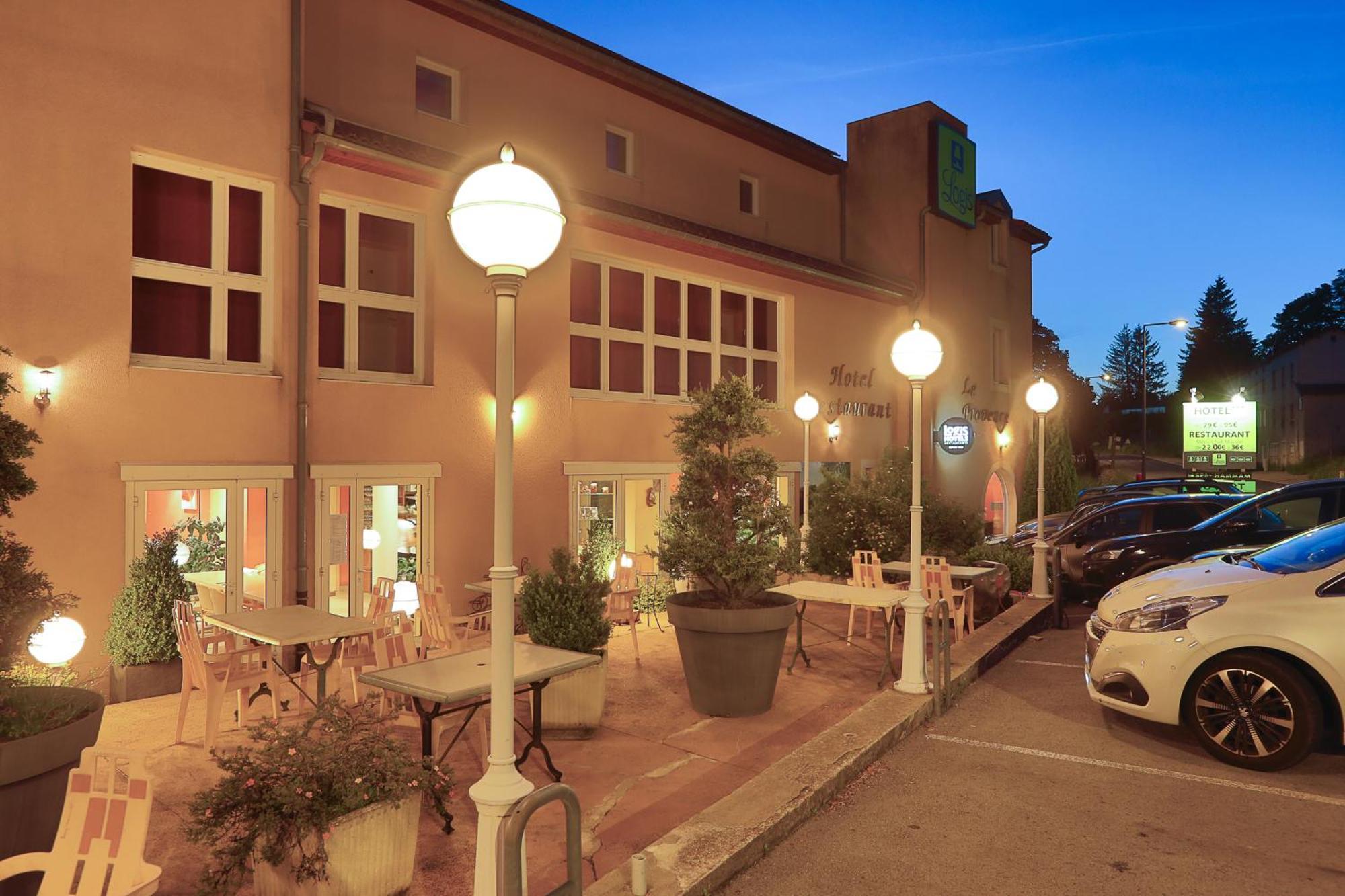Logis Hotel Spa Restaurant Le Provence Lanarce Экстерьер фото